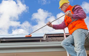Luss soft wash roof cleaning